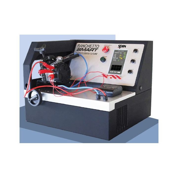 BANCHETTO "SMART" PROVA ALTERNATORI 12/24V SENZA