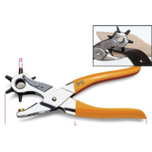 1762 - PINZA FUSTELLATRICE A 6 DIAMETRI - L=210 mm