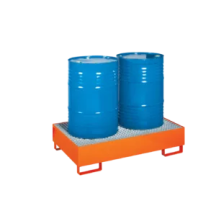 MG 276 - CONT. ECOLOGICO PORTA FUSTI x 2 FUSTI 200L