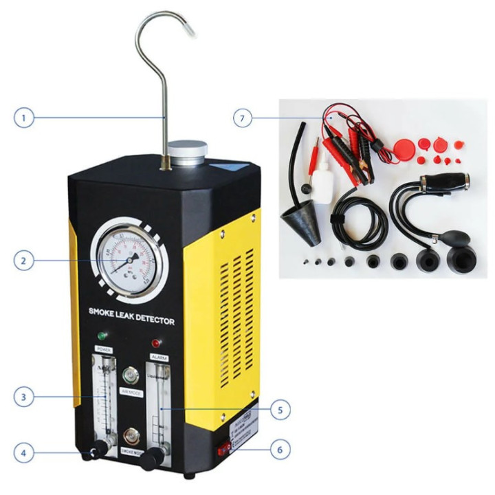 MT GENERATORE DI FUMO x INDIVIDUARE PERDITE