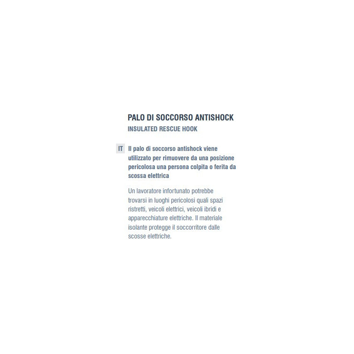 MT 01.000.339 - PALO DI SOCCORSO ANTISHOCK