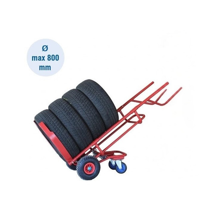 MT CARRELLO PORTA PNEUMATICI - PORTATA 150 Kg