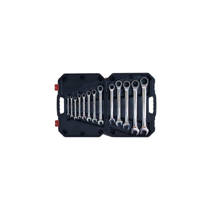 MT - SET 13 CHIAVI COMBINATE A CRICCHETTO 8:32mm