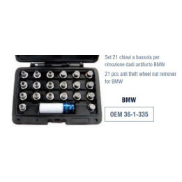 MT 05.090.77 - KIT DI N.21 BUSSOLE ANTIFURTO BMW