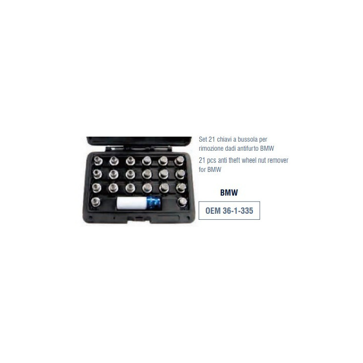MT 05.090.77 -  KIT DI N.21 BUSSOLE ANTIFURTO BMW