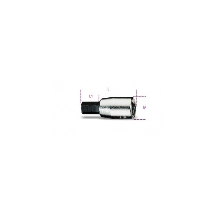 900ME - BUSSOLA MASCHIO ESAGONALE 3 mm - 1/4"