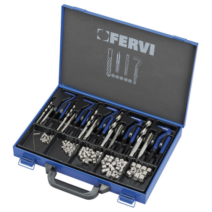 E010 - KIT RIPARAZIONE FILETTI M5 - M12 INOX