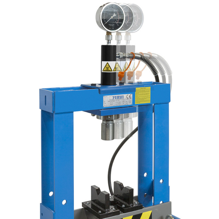 P001/10 -  PRESSA IDRAULICA MANUALE 10T