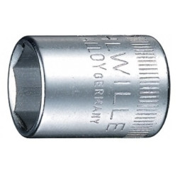 40 - BUSSOLA ESAGONALE DA 1/4"  -  mm 7