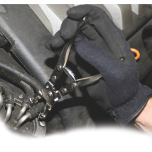 1472VW - PINZA CON TESTE ORIENTABILI PER FASCETTE