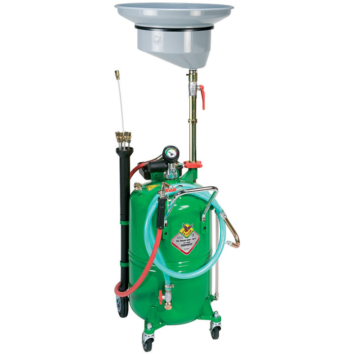 RECUPERATORE-ASPIRATORE OLIO ESAUSTO PNEUM.