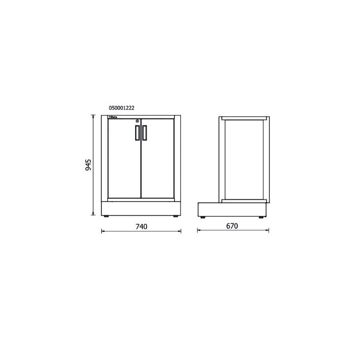 A - RSC50 2.0 MA - MODULO FISSO CON 2 ANTINE PER