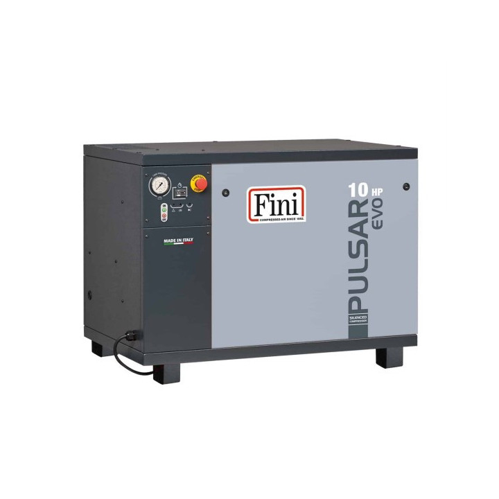 COMPRESSORE FINI "Pulsar Evo BK 120-10-SD" Silenziato