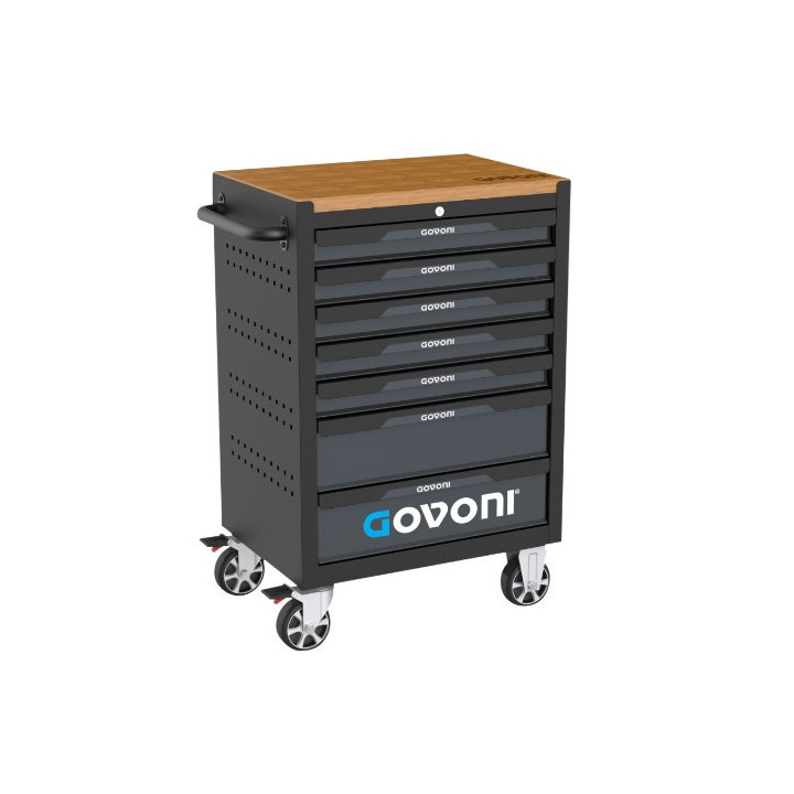 GO4000-X - CASSETTIERA MOBILE A 7 CASSETTI ALLESTITI