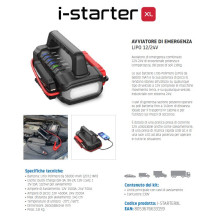 I-STARTER-XL AVVIATORE EMERGENZA LiP0 12V-24V