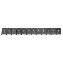 CONF.100 Pz BARRETTE ADESIVE gr 60 Slim (5gr x 12)