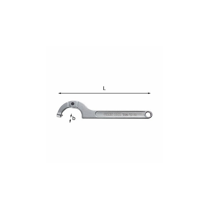 282 TSN - 50:80 mm CHIAVE A SETTORE SNODATA