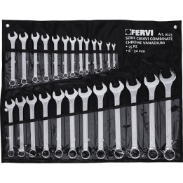 0223 - SET CHIAVI COMBINATE 25 Pz mm 6:32