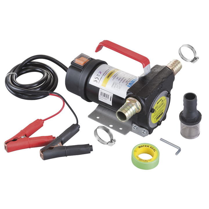 0755 - POMPA 12V-175W PER GASOLIO - 40 Lt/min.