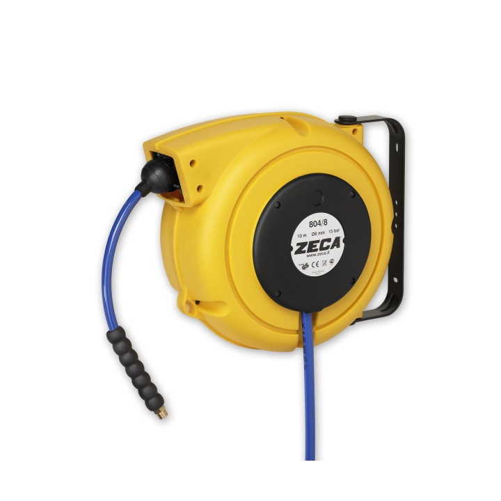 804/8-Giallo - AVVOLGITUBO AUTOMATICO CON Mt 10